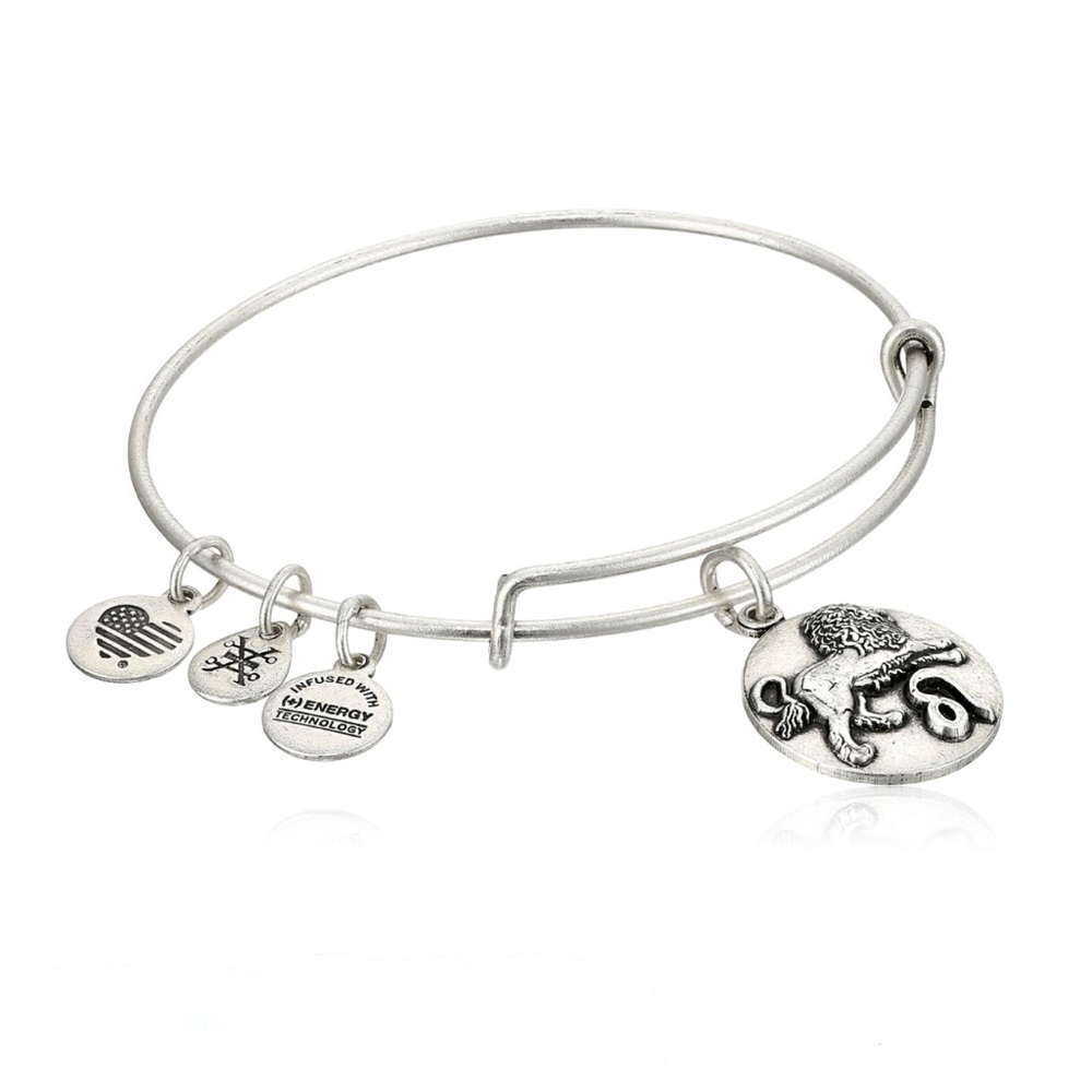 NEW Alex and Ani Zodiac Leo Silver Bracelet